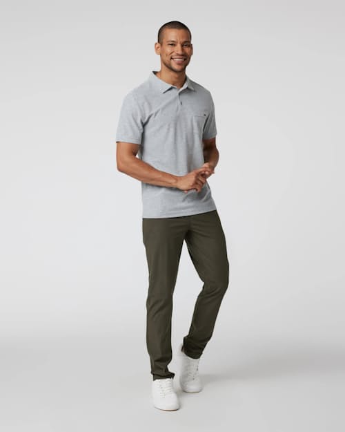 on model image of Meta 5-Pocket Pant