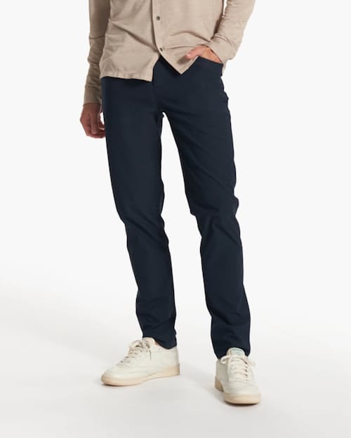 on model image of Meta 5-Pocket Pant