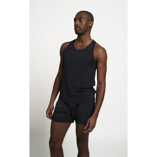 on model image of Lightweight Performance Singlet Tank Top