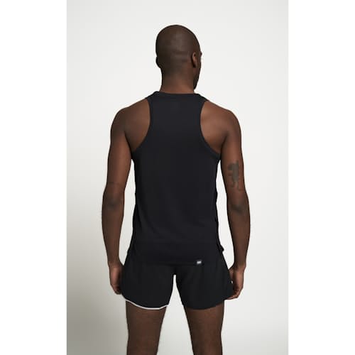 on model image of Lightweight Performance Singlet Tank Top