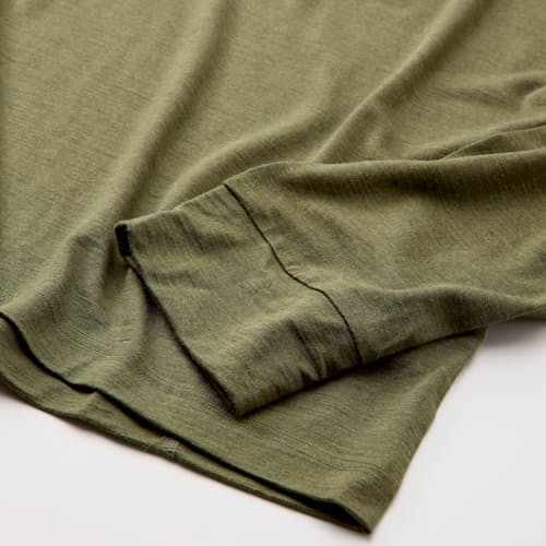 laydown detail image of Sorino Performance Long Sleeve Shirt