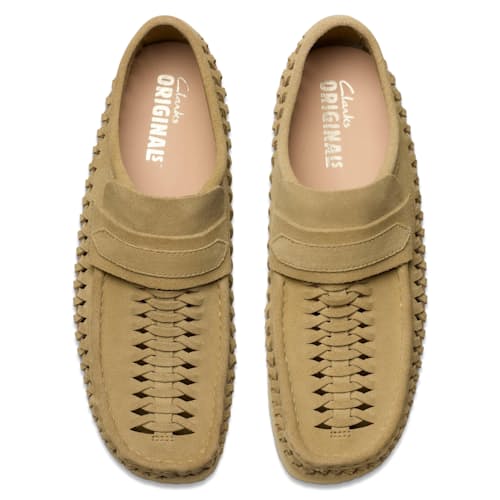 laydown image of WB Weave Loafer