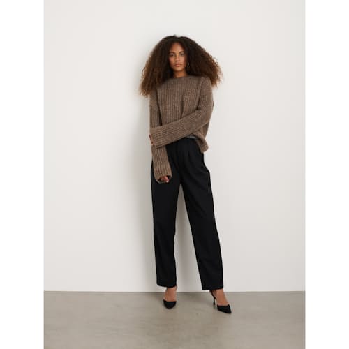on model image of Women's Normandie Alpaca Sweater