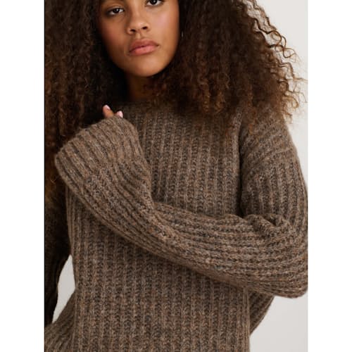 on model image of Women's Normandie Alpaca Sweater