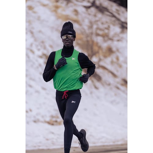 lifestyle image of Full Length Recycled Running Tights