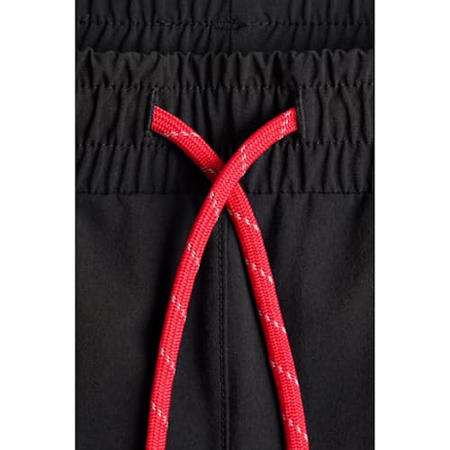 laydown detail image of Four-Way Stretch Layered Pocketed Trail Short