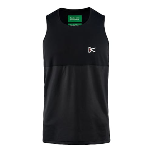 laydown image of Panelled Mesh Tank Top