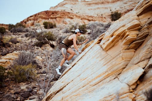 lifestyle image of 002 Trail Running Sneaker