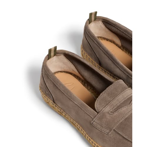 laydown detail image of Nacho Penny Loafer Espadrille