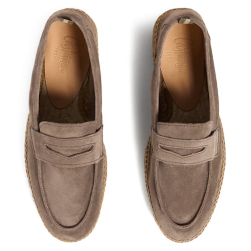 laydown image of Nacho Penny Loafer Espadrille