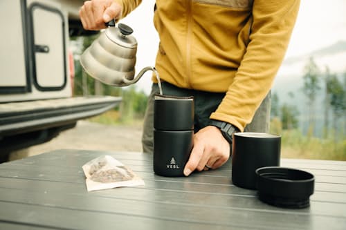 lifestyle image of Java G25 Coffee Grinder
