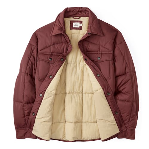 laydown image of The Jackson Quilted Jacket