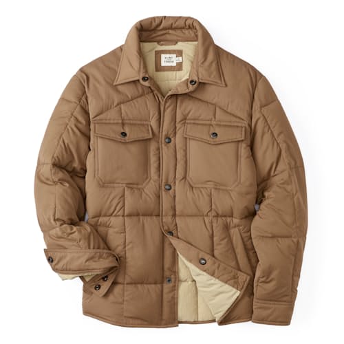 laydown image of The Jackson Quilted Jacket