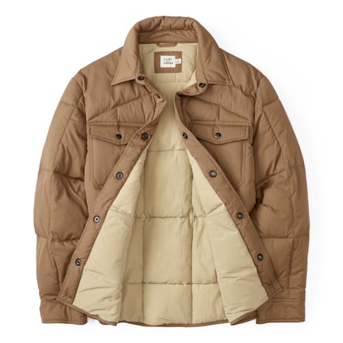 laydown image of The Jackson Quilted Jacket