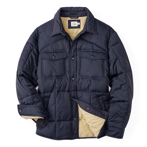 laydown image of The Jackson Quilted Jacket