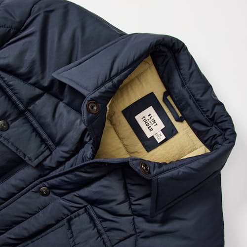 laydown detail image of The Jackson Quilted Jacket