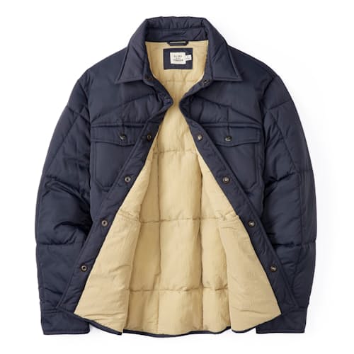 laydown image of The Jackson Quilted Jacket
