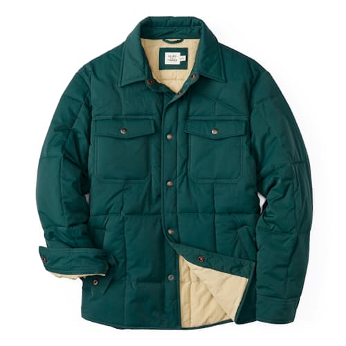 laydown image of The Jackson Quilted Jacket