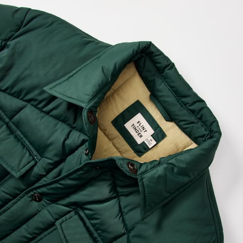 laydown detail image of The Jackson Quilted Jacket