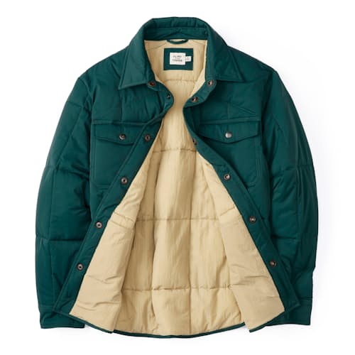 laydown image of The Jackson Quilted Jacket