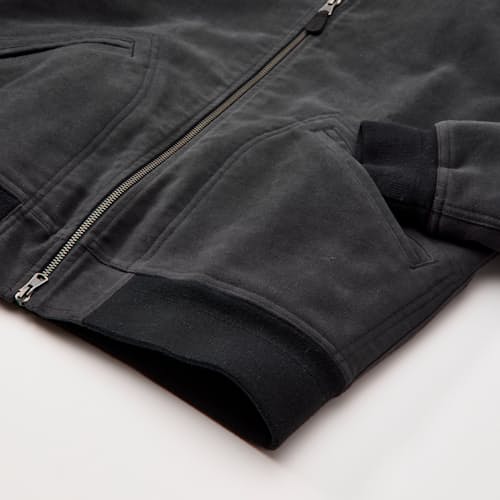 laydown detail image of Moleskin Bomber Jacket
