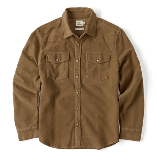 laydown image of The Moleskin Spaghetti Western Shirt