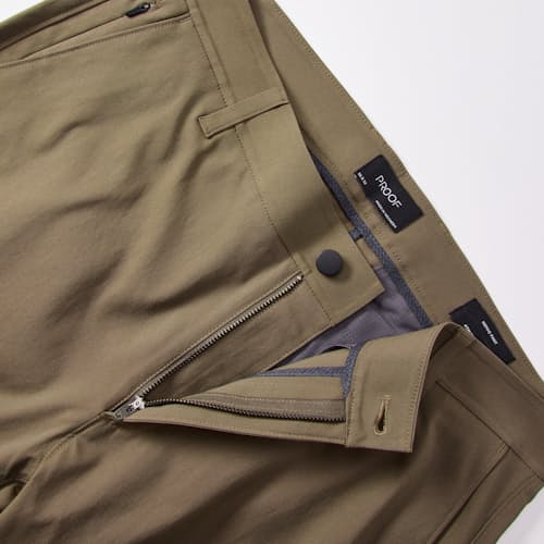 laydown detail image of Nomad Performance Chino - HB Athletic Tapered