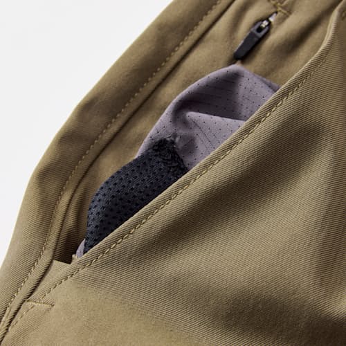 laydown detail image of Nomad Performance Chino - HB Athletic Tapered