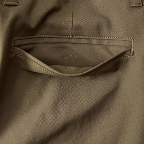 laydown detail image of Nomad Performance Chino - HB Athletic Tapered