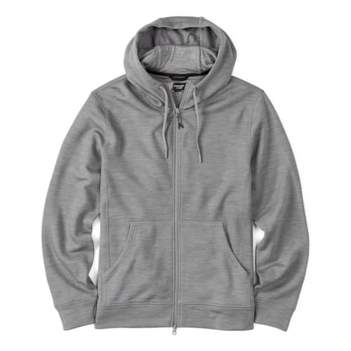 laydown image of 72-Hour Merino Tech Full Zip Hoodie