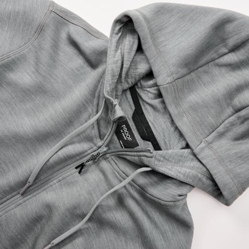 laydown detail image of 72-Hour Merino Tech Full Zip Hoodie