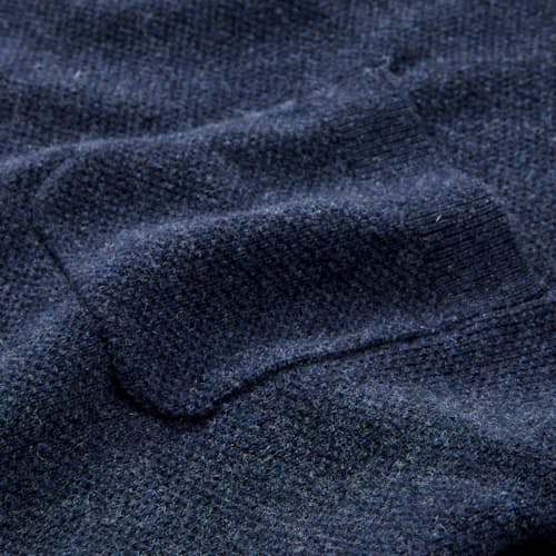 laydown detail image of Long Sleeve Knit Polo