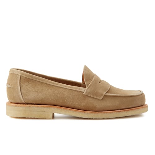 laydown image of Edwin Unlined Loafer
