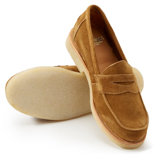 laydown image of Edwin Unlined Loafer