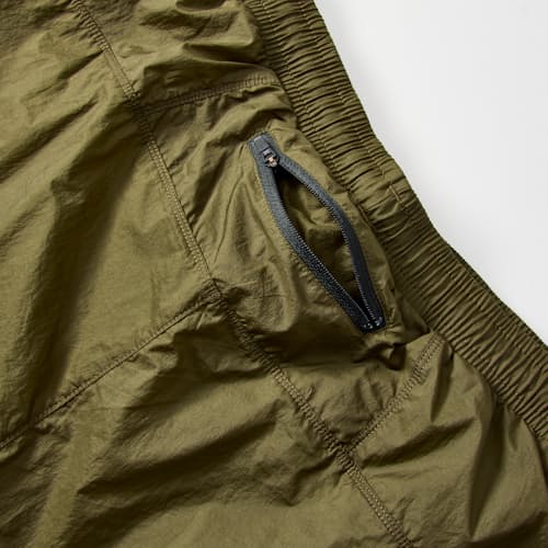 laydown detail image of Ripstop Layered Trail Shorts - 5"