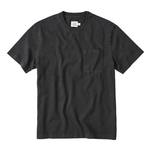 laydown image of American Heavyweight Pocket T-Shirt