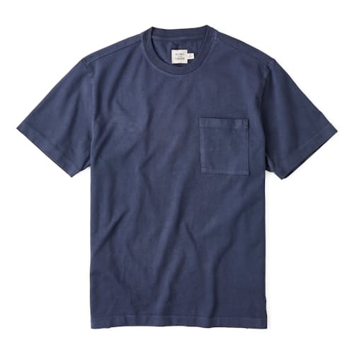 laydown image of American Heavyweight Pocket T-Shirt