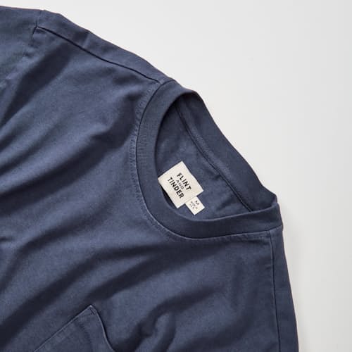 laydown detail image of American Heavyweight Pocket T-Shirt
