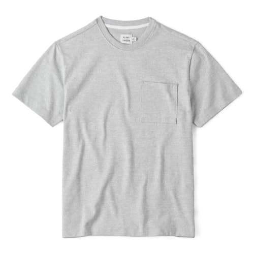 laydown image of American Heavyweight Pocket T-Shirt