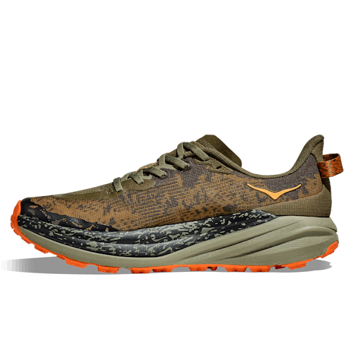 laydown image of Speedgoat 6 Trail Running Shoe