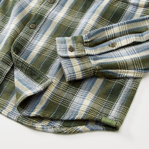 laydown detail image of Flannel Blanket Shirt