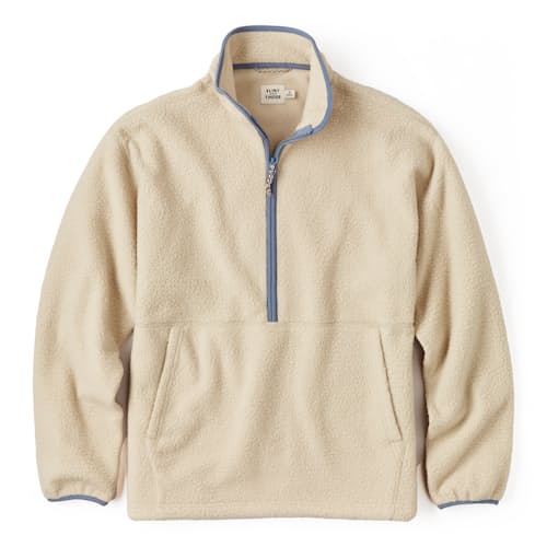 laydown image of Half Zip Fleece