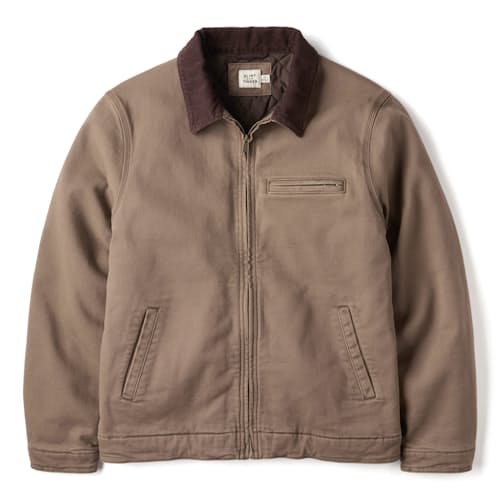 laydown image of Mason Canvas Work Jacket