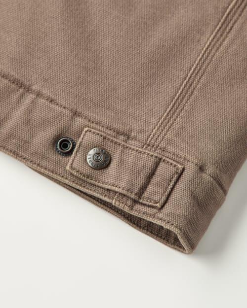 laydown detail image of Mason Canvas Work Jacket