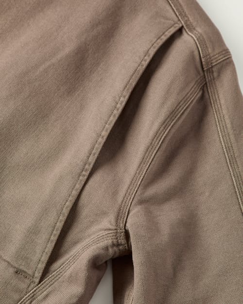 laydown detail image of Mason Canvas Work Jacket