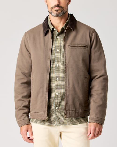 lifestyle image of Mason Canvas Work Jacket