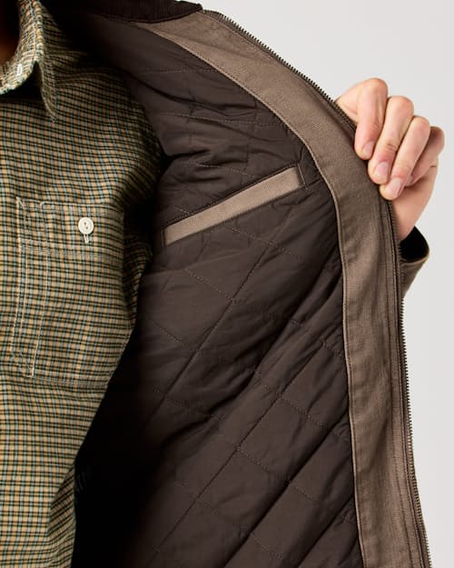 lifestyle image of Mason Canvas Work Jacket