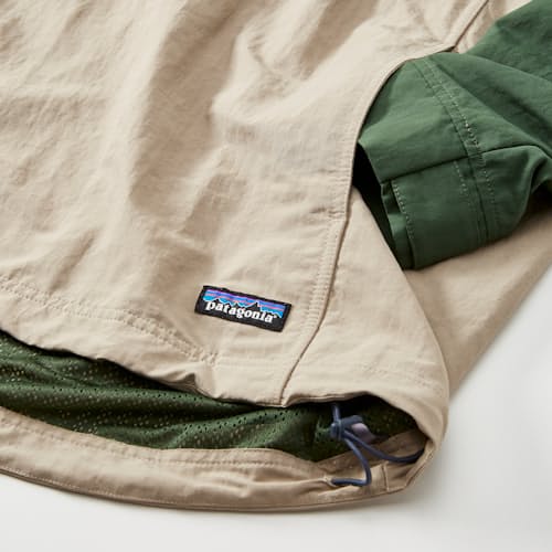 laydown detail image of Isthmus Anorak