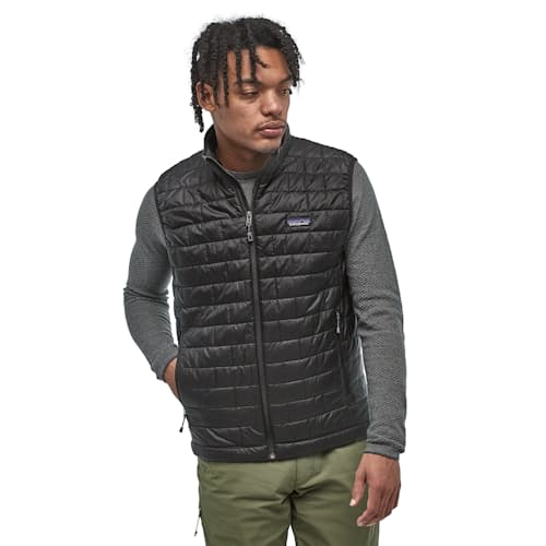 on model image of Nano Puffer Vest