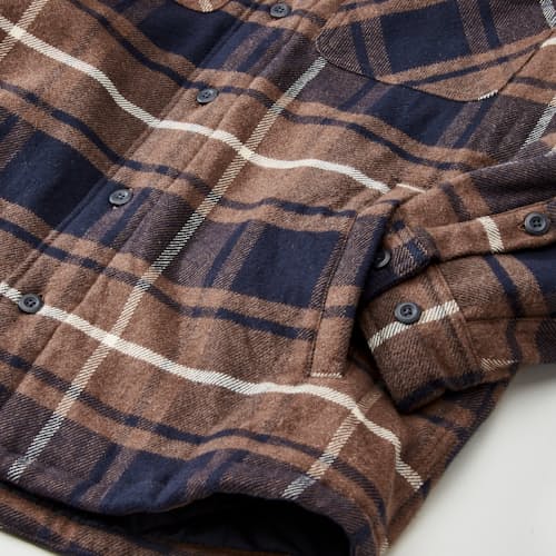 laydown detail image of Lightweight Insulated Fjord Flannel Shirt